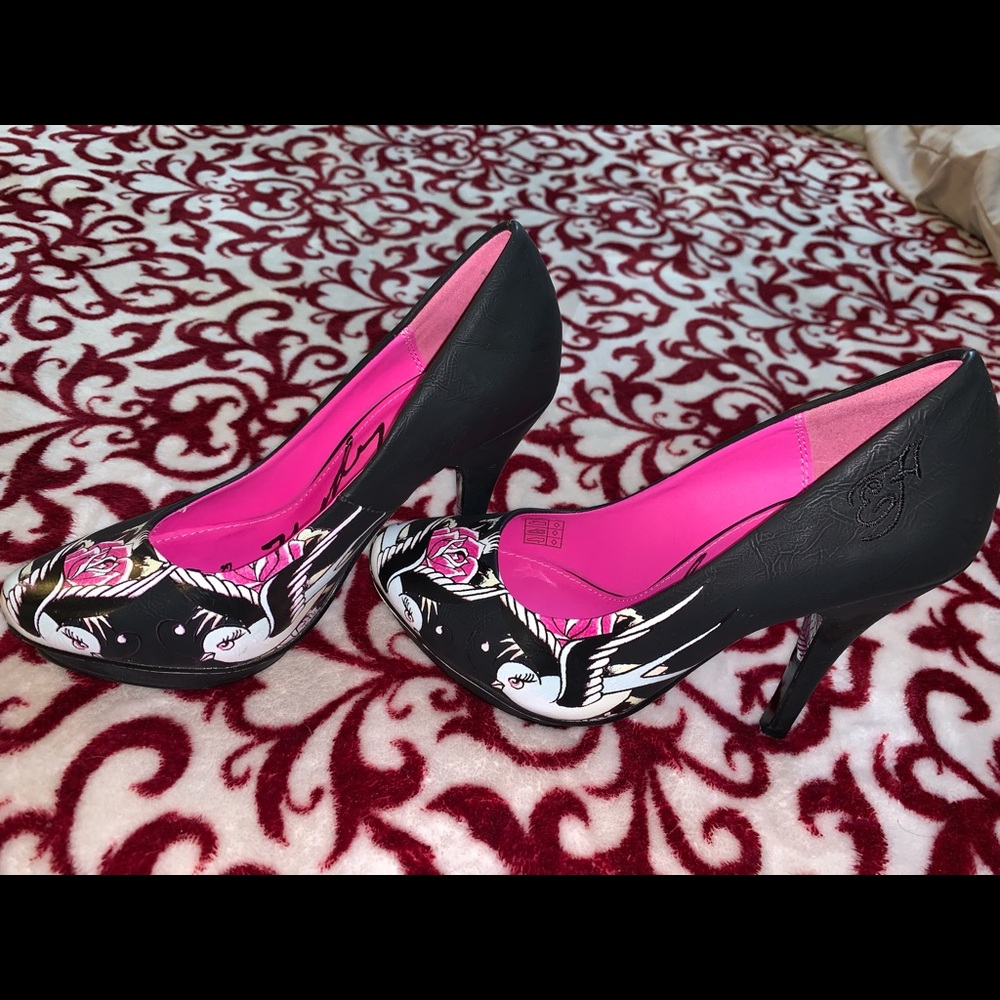 Ed hardy heels
